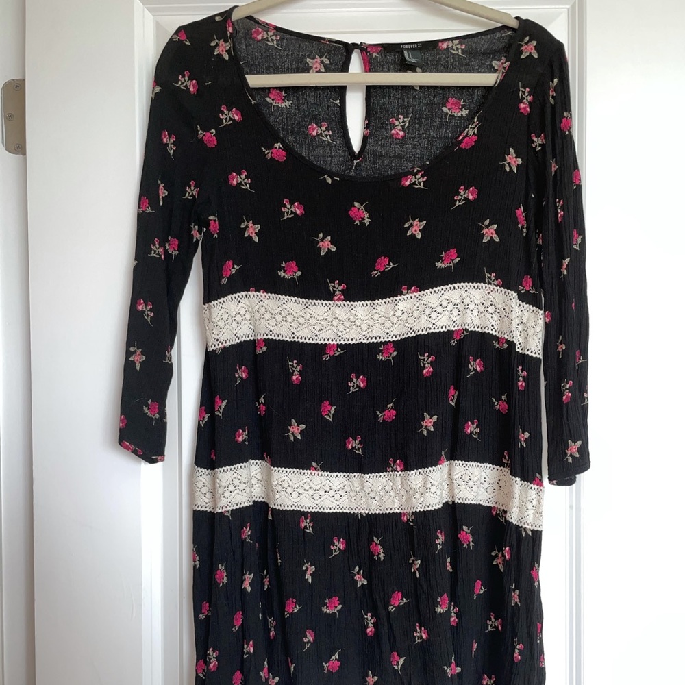 Short floral dress